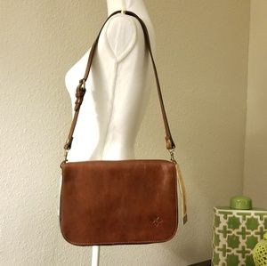 Patricia Nash leather flap purse